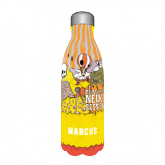 Colour Works Bottle 2 Metallic (Skulls Design)