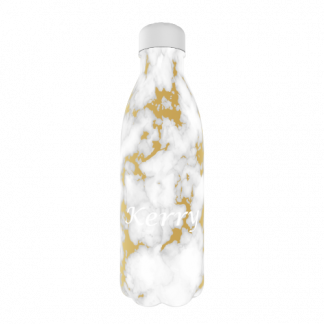 Personalised Water Bottle Marble Design