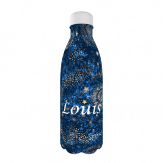 Personalised Water Bottle Stars & Galaxy Design